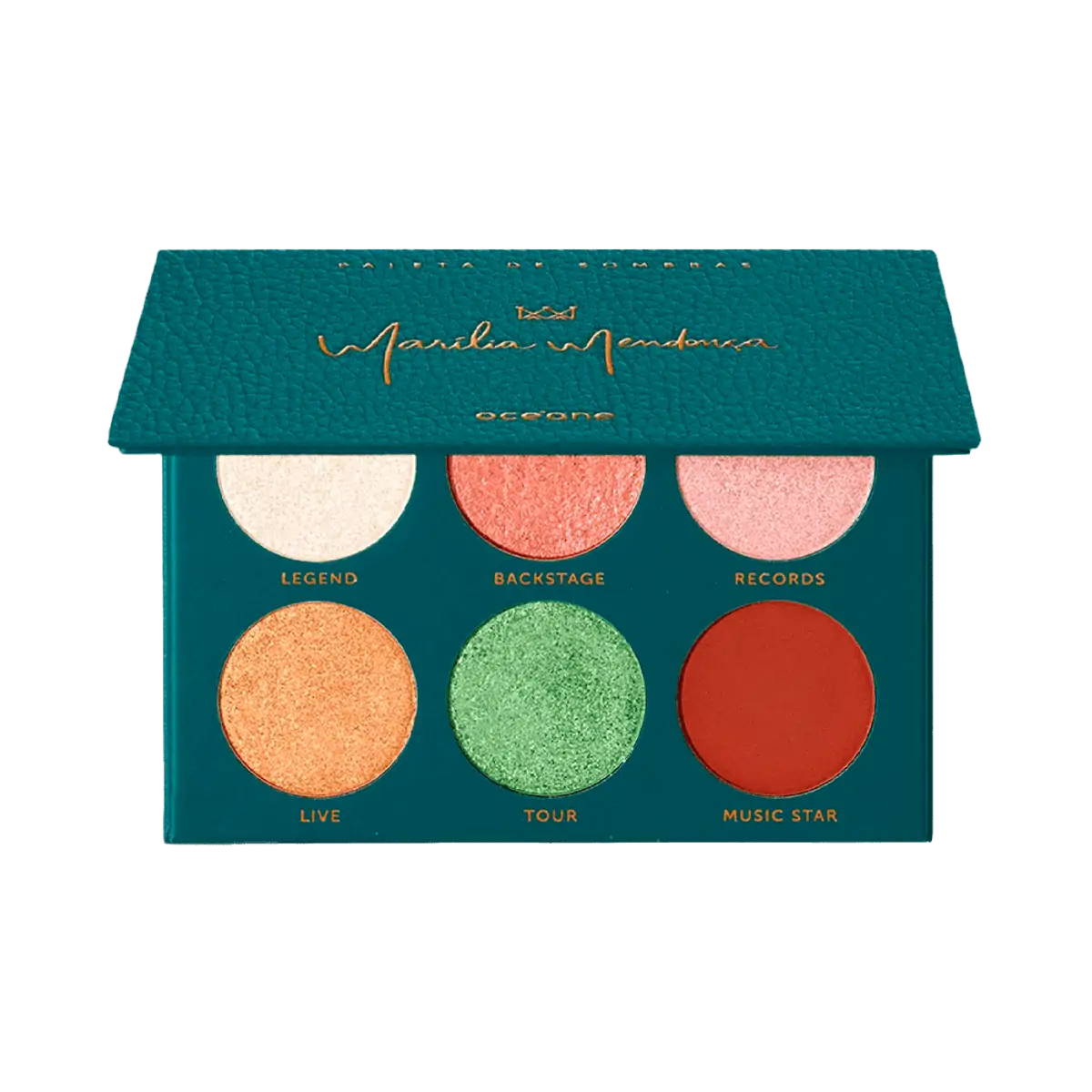 Paleta de Sombras Marília Mendonça By Océane 17,3g