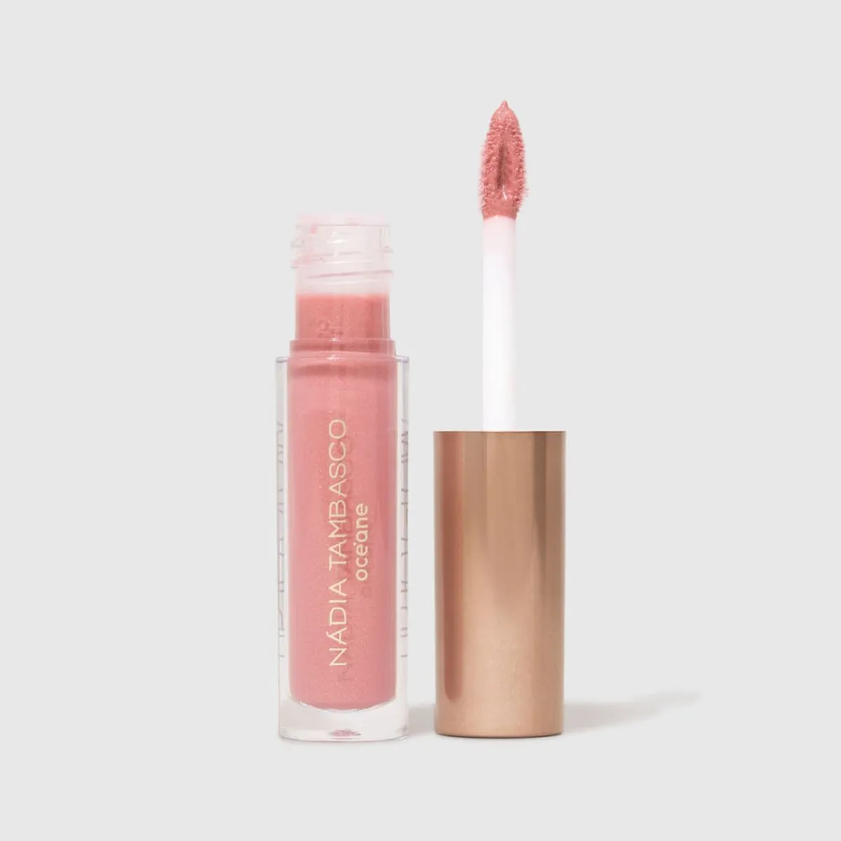 Brilho Labial Rosa Cintilante Nádia Tambasco By Océane - Lip To Glow Obsession 1,8g Sim