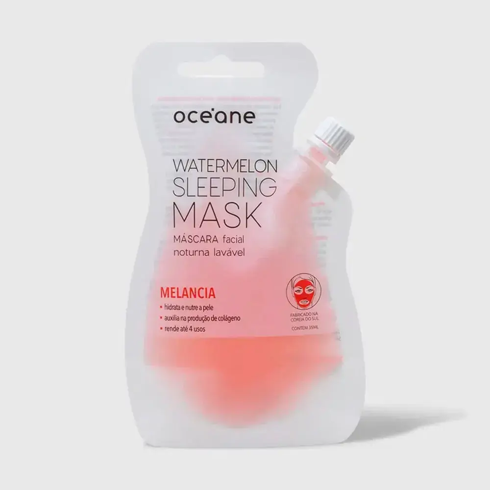 Mascara Facial Oceane Noturna Watermelon Sleeping 1un