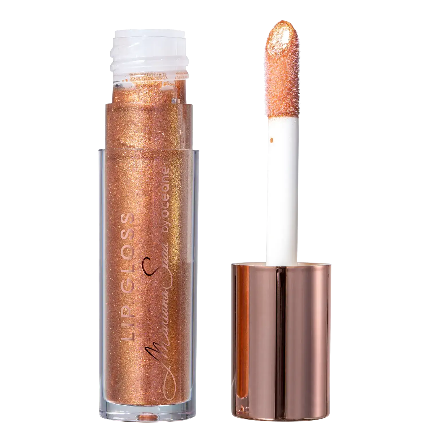 Gloss Labial Mariana Saad Sunset Rosa Dourado 4g