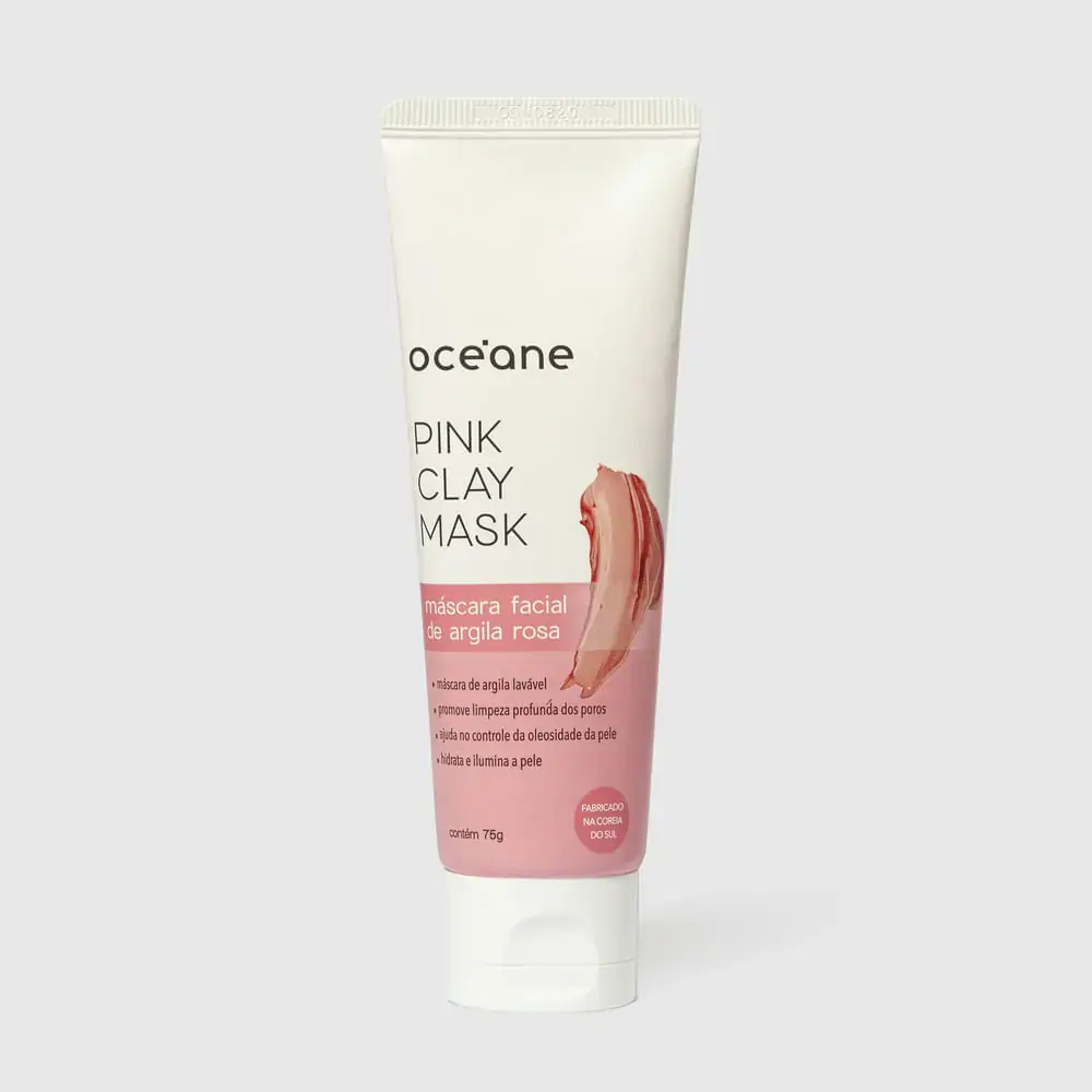 Mascara Facial Oceane Pink Clay Argila Rosa 1un