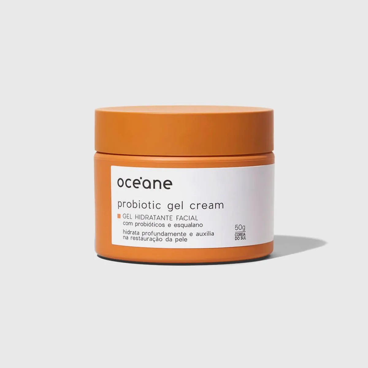Gel Hidratante Facial com Probióticos e Esqualano - Probiotic Gel Cream 50g Océane