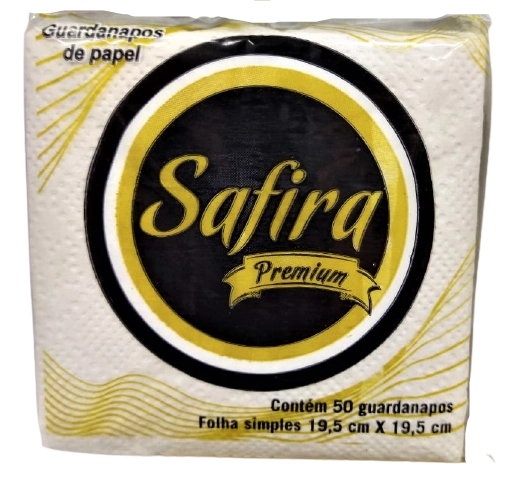 Guardanapo Safira Premium Pequeno C/50