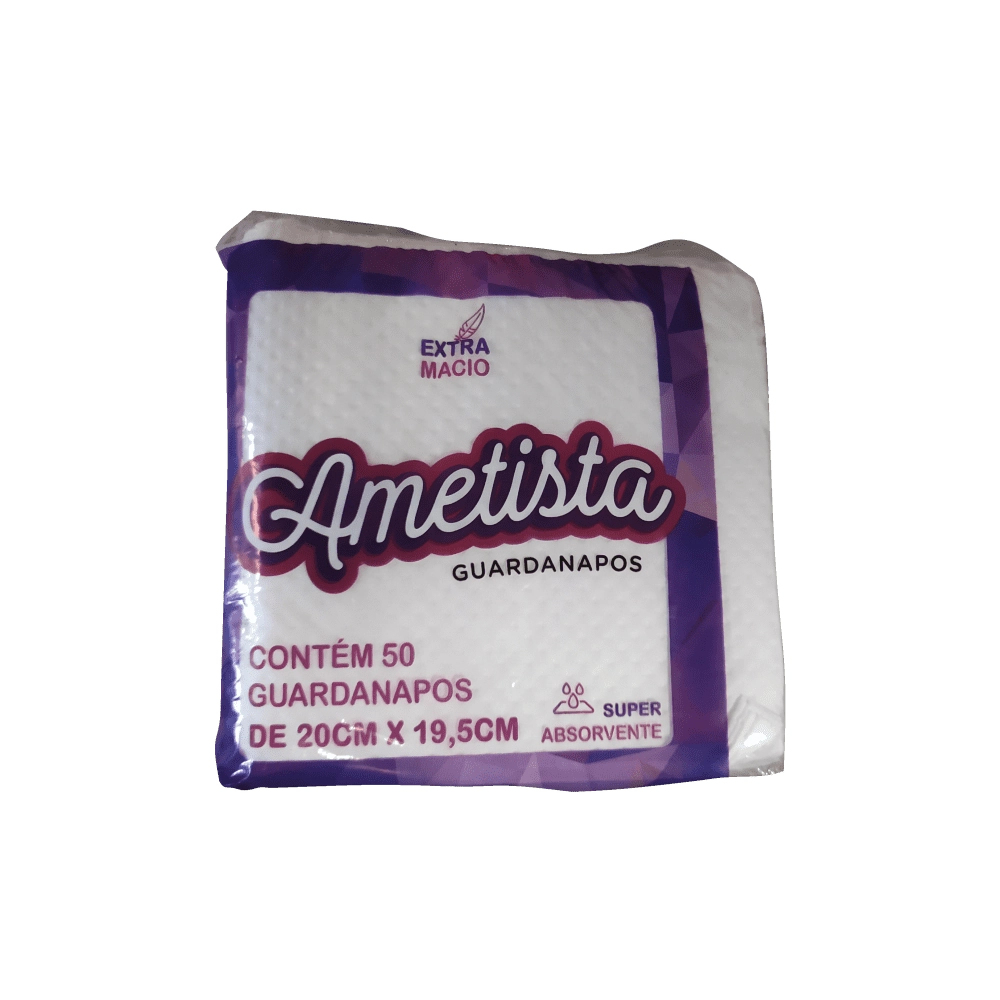Guardanapo Ametista Pequeno C/50