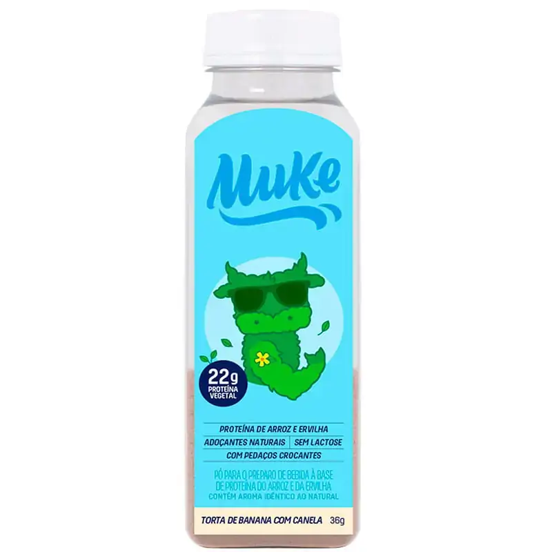 Garrafinha Proteina Vegetal Banana C/canela Mu 36g