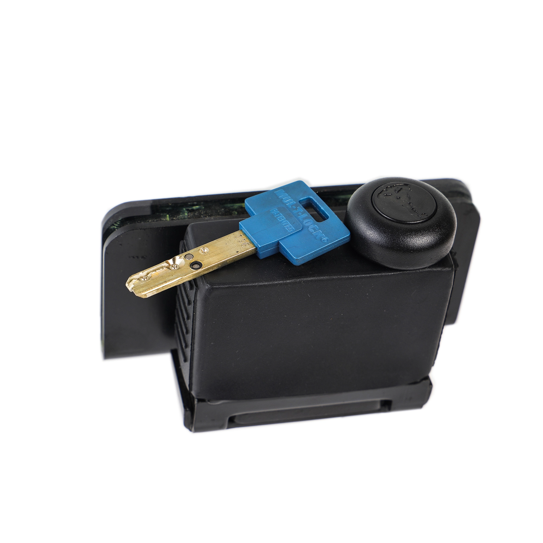 Fechadura n/a MulTLock Glass 52 10 pinos Cromado Chave Pino Telescópico