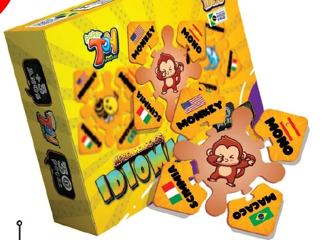 Educativo Aprendendo Idiomas 30pcs Ref.edc002