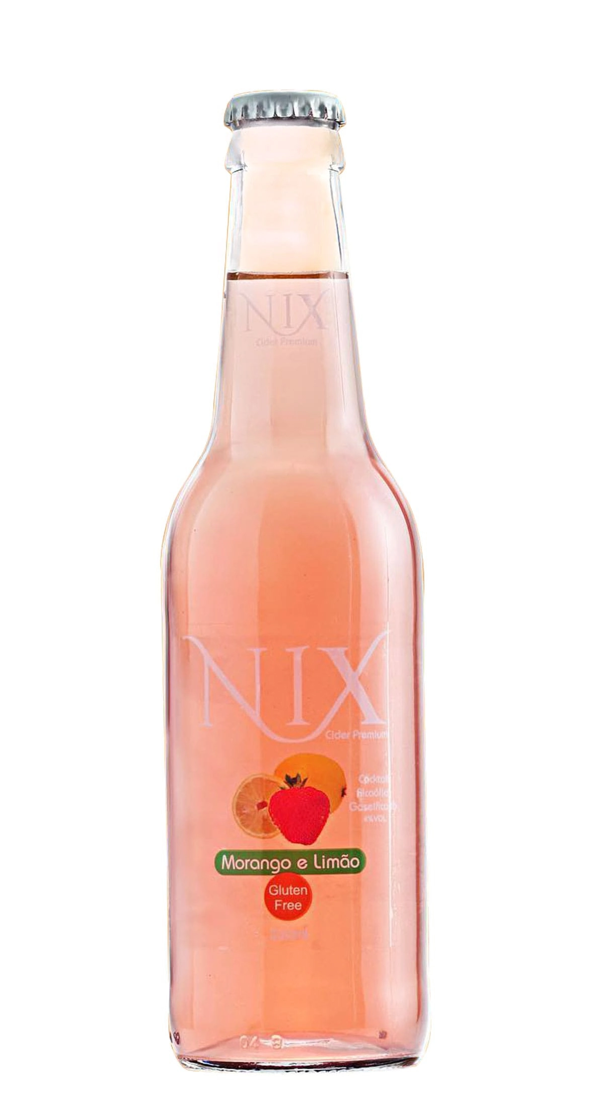 Sidra Nix Cider 330ml Morango C/ Limao