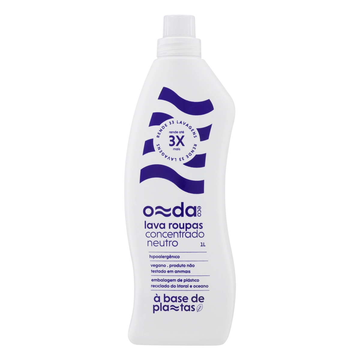 Lava Roupas Líquido Concentrado Neutro Onda Eco Frasco 1kg 1l