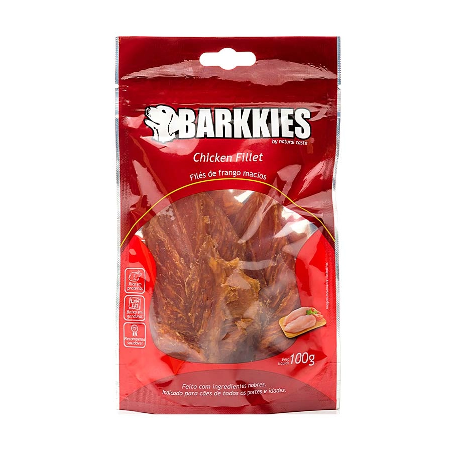 Snack Caes Barkkies 100gr Chicken Filet