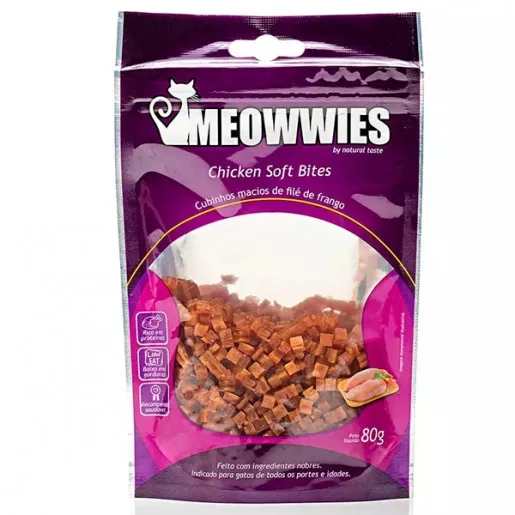 Meowwies Chicken Soft Bites 80g