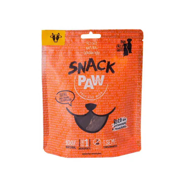 Snack Paw Coração De Boi: Petisco Natural Para Pet 80g