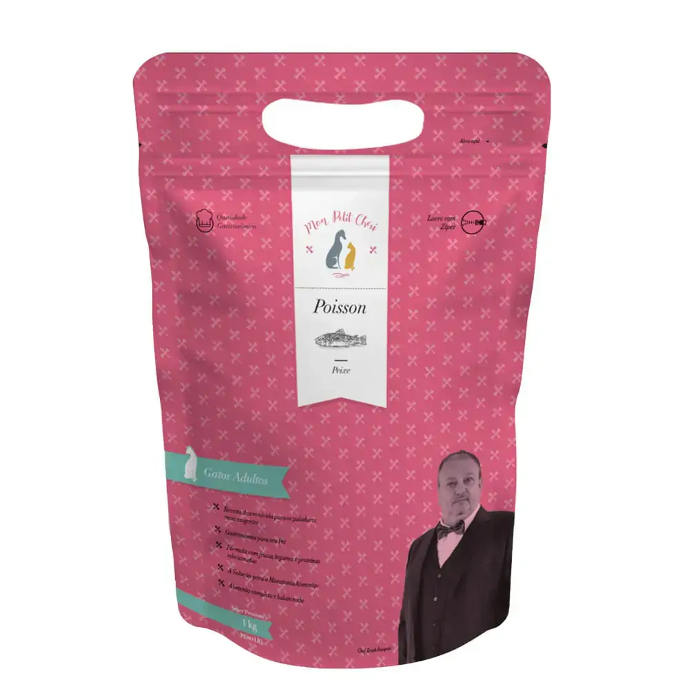 Racao Mon Petit Cheri Gato Peixe 1kg