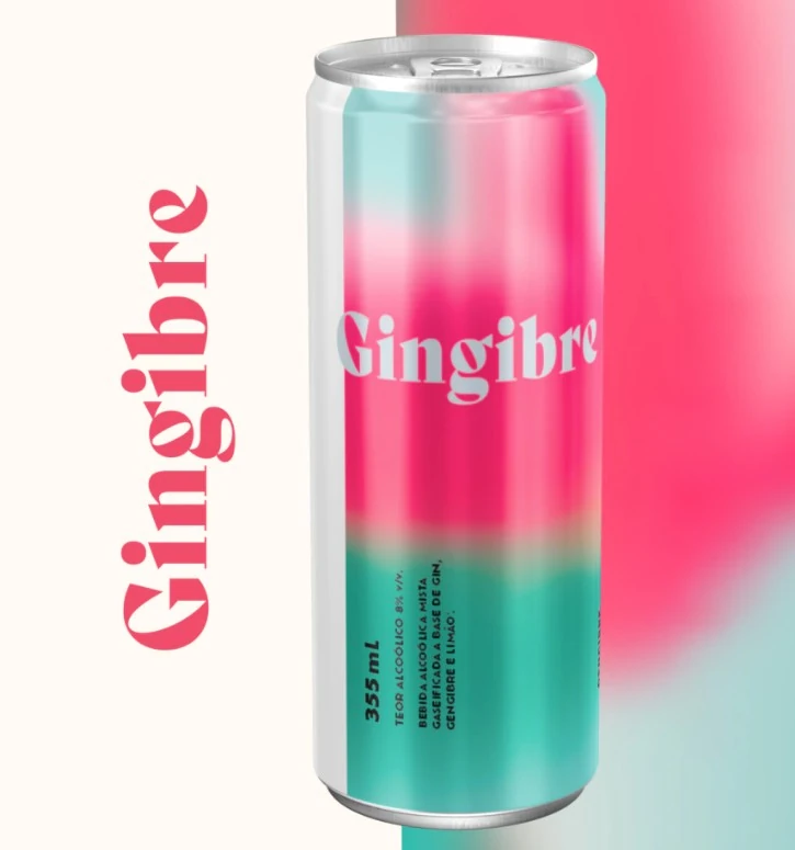 Drink Gingibre Gin em Lata 355ml VL