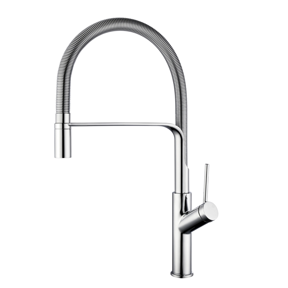 Torneira de Cozinha Gourmet Flexível Monocomando Premium (Dubai - Cromo)