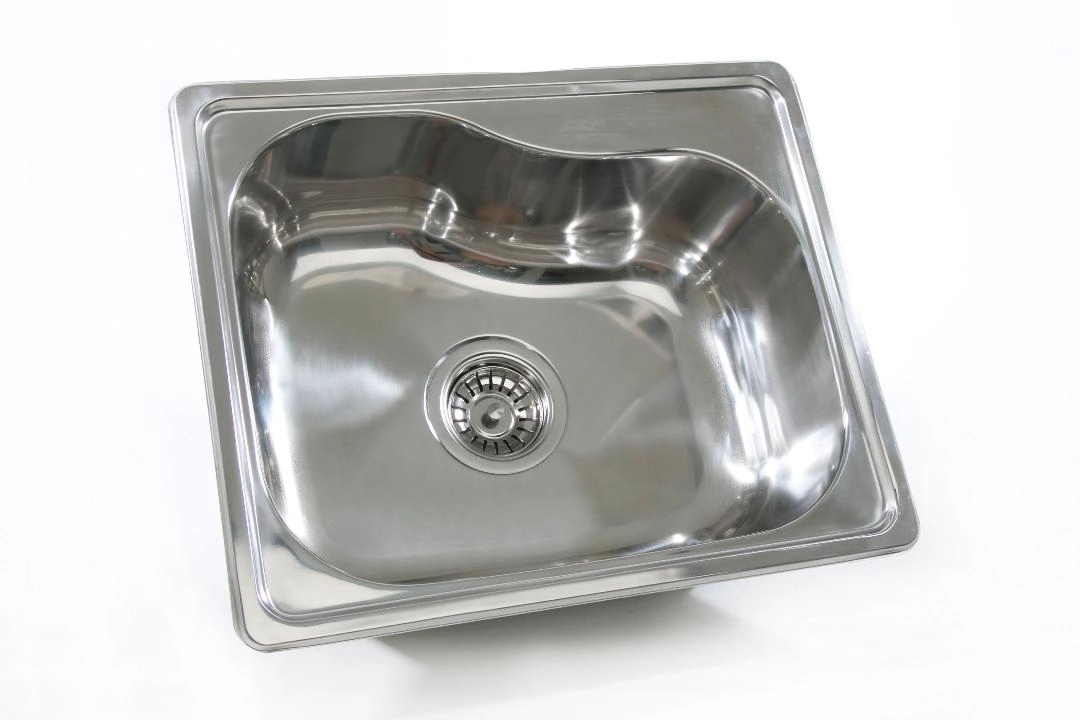 Cuba de aço inox polida para pia de cozinha Murana
