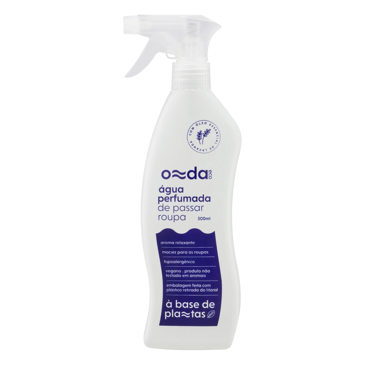 Facilitador De Passar Roupas Perfumado Lavanda Onda Eco Frasco 500ml Borrifador