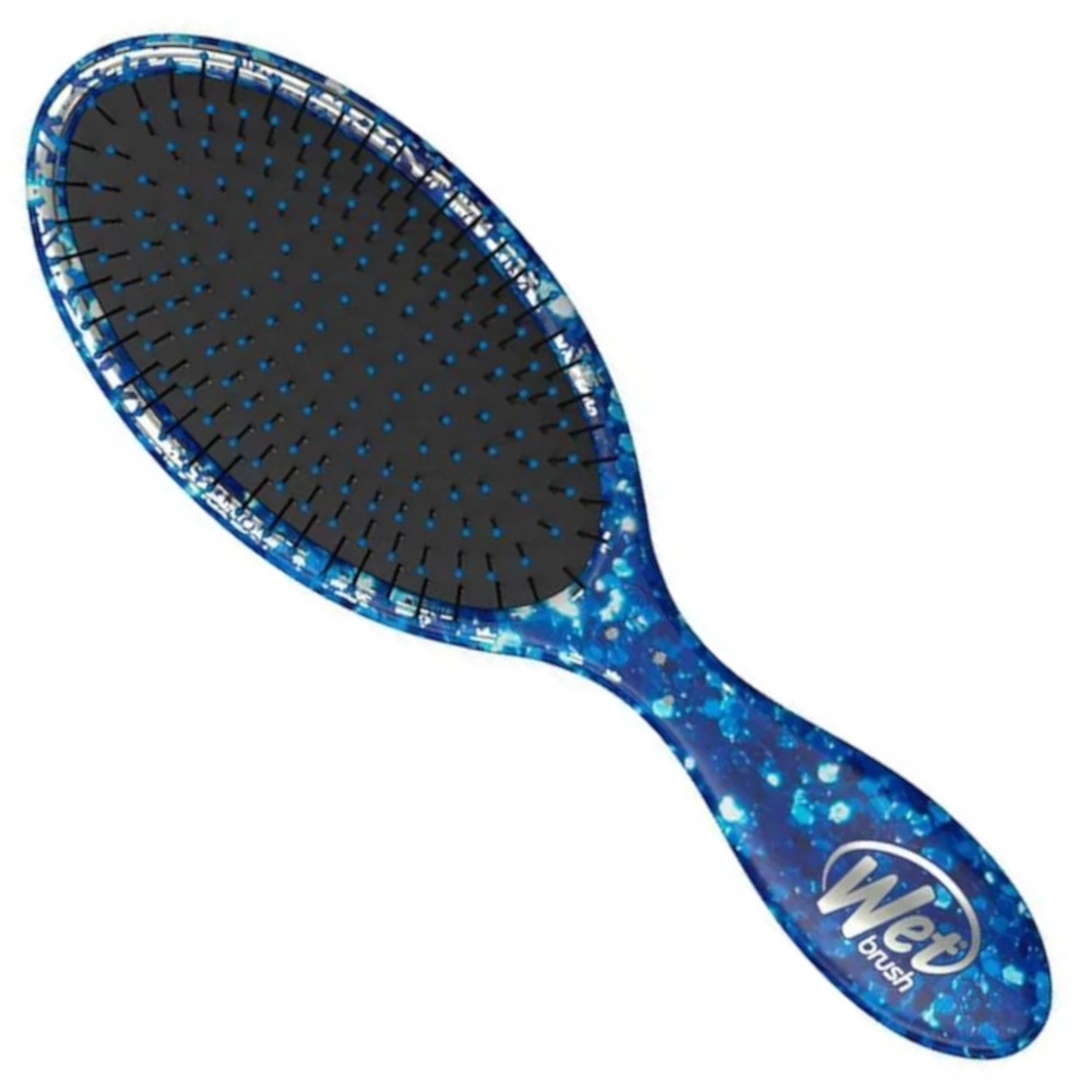 Wet Brush Escova Cabelo Detangle Azul Glamour