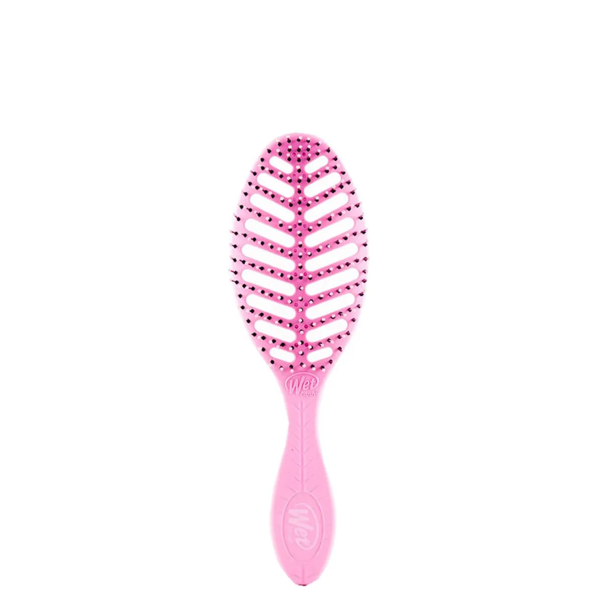 Escova para Desembaraçar Wetbrush Go Green Secagem Rápida Rosa