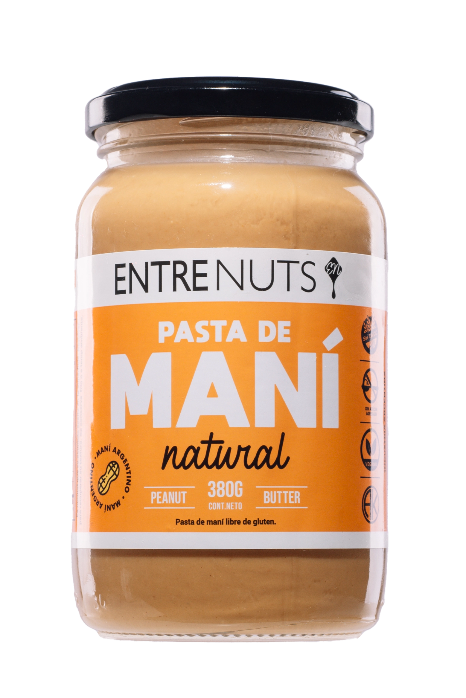 Pasta Amendoim Entrenuts Nat.370gr