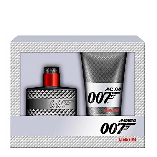 Estojo 007 Quantum James Bond Gel Para Banho James Bond Eau De Toilette Masculino