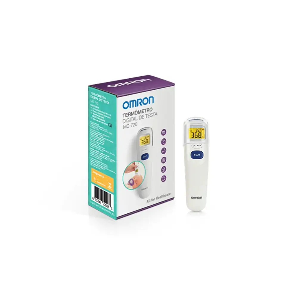 Termômetro Digital de Testa Omron MC-720