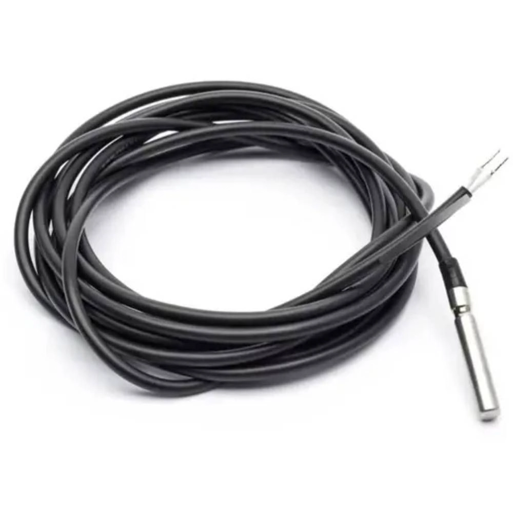 Sensor De Temperatura Sb-19 Ntc Preto 2.5 Mt - Full Gauge