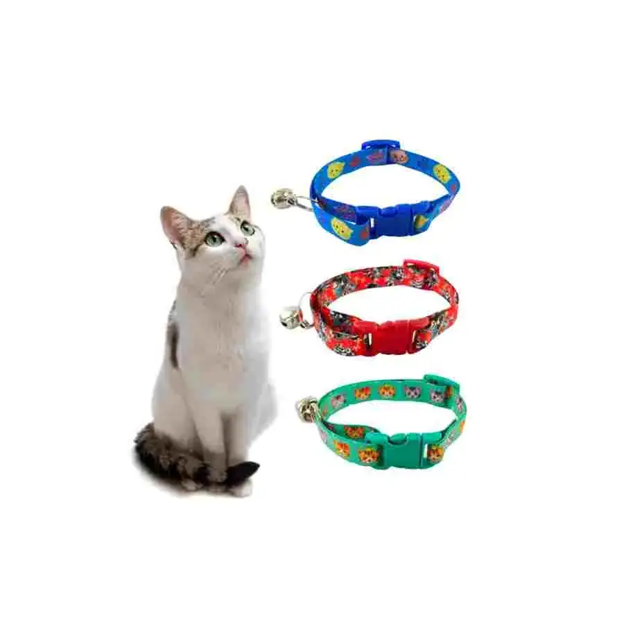 Fashion Pet Coleira Elastica Ajustavel C/ Com Borracha Un