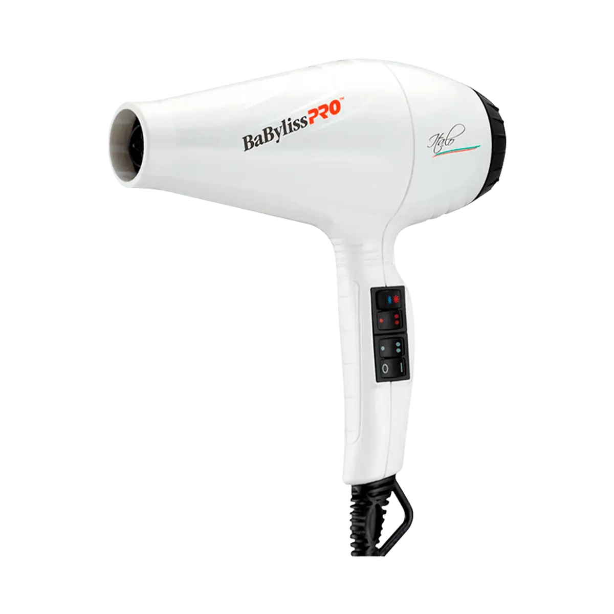 Babyliss Pro Italo Colors Branco 2000W 220V - Secador de Cabelo