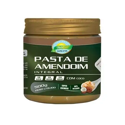 Pasta De Amendoin Coco 500g Nutrigold
