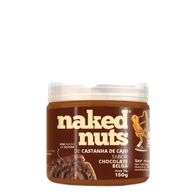 Pasta De Cast Caju C/choc 50 Nibs Naked Nuts 150g