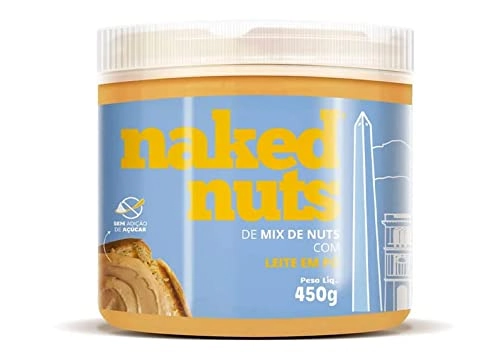 Pasta De Mix De Nuts Com Leite Em Po 450g