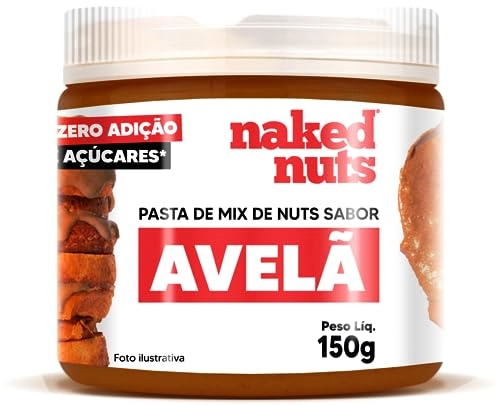 Pasta De Mix De Nuts De Avela Br Naked Nts 150g
