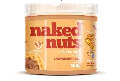 Pasta De Mix De Nuts Sabor Cinnamon Roll 450g