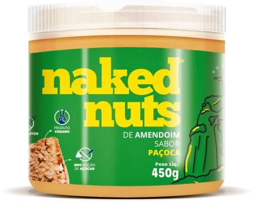 Pasta De Amendoim Sabor Paçoca 450g