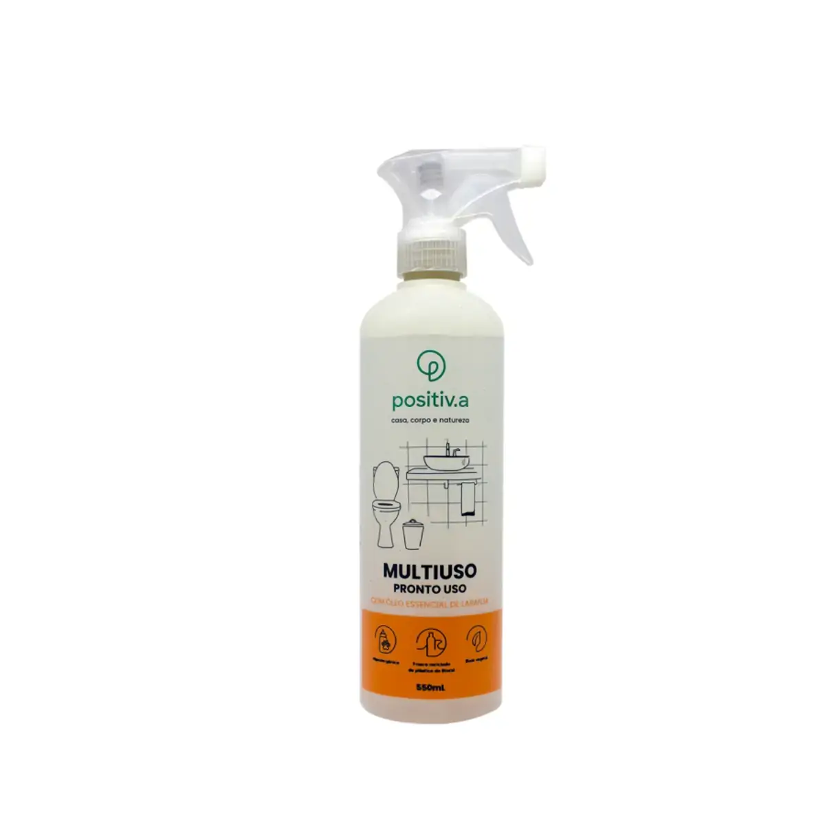 Multiuso Pronto Uso 500 ml Positiva  Oceano Limpo