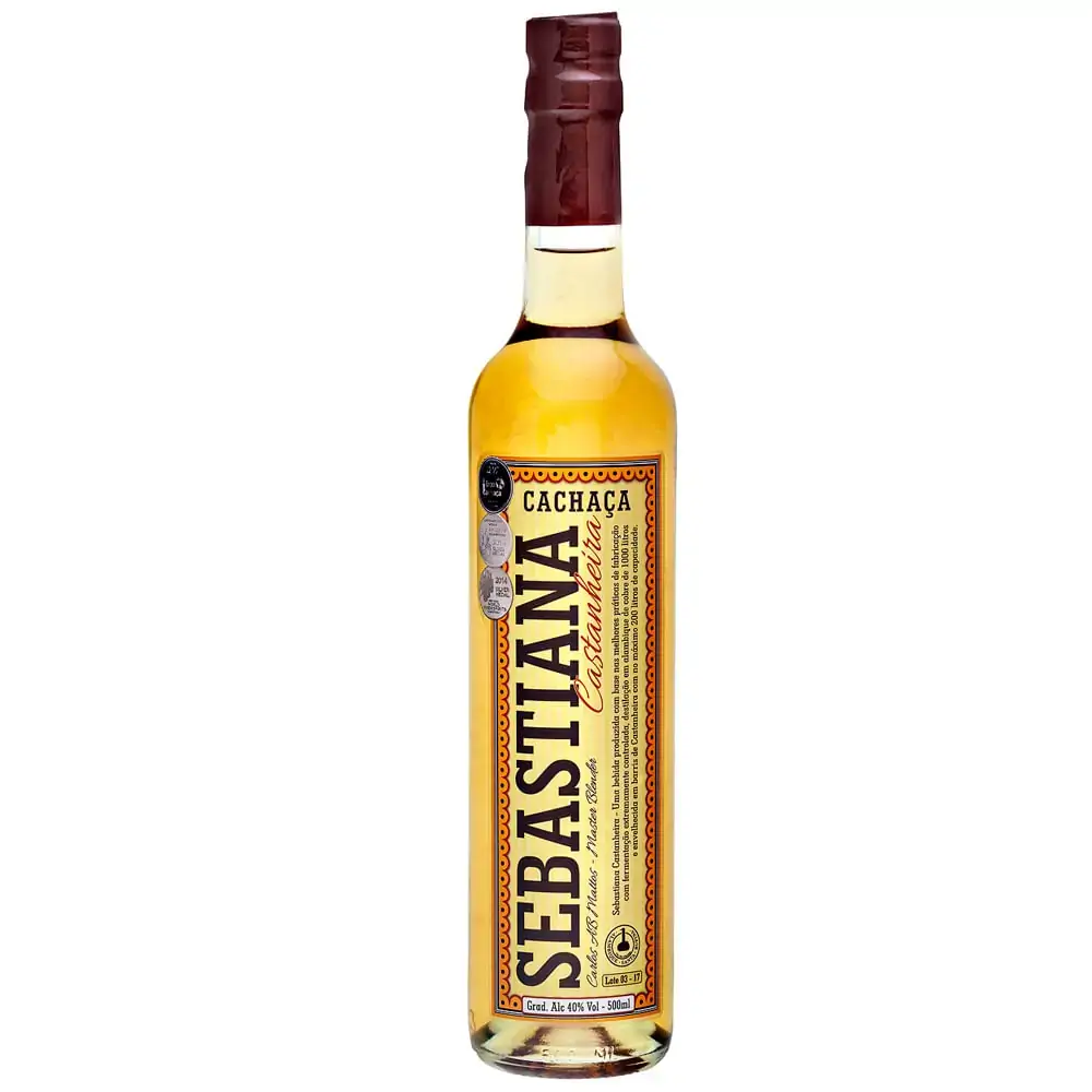 Cachaça Sebastiana Castanheira 500ml