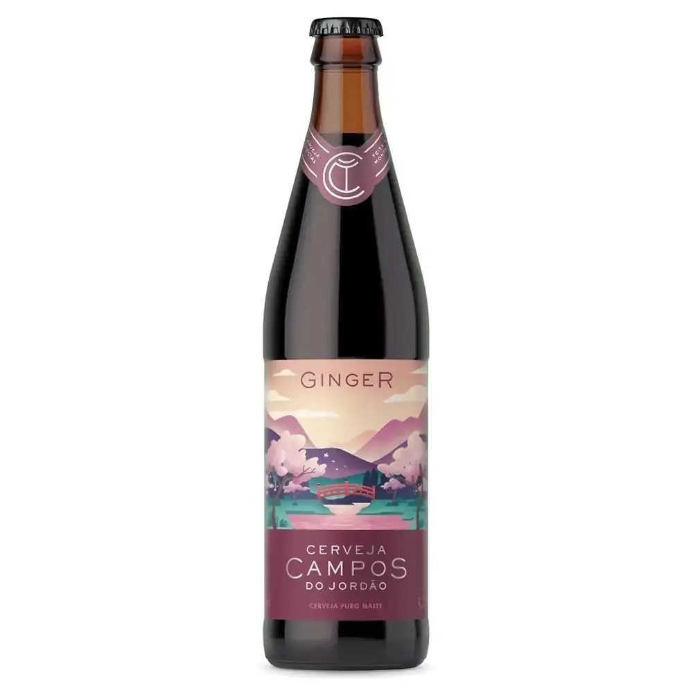 Cerveja Campos Do Jordao 600ml Ginger
