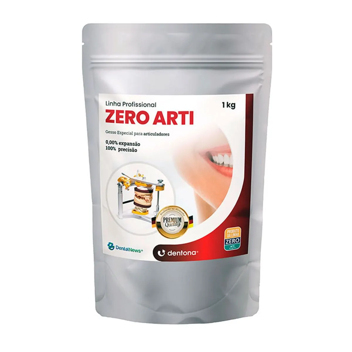 Gesso Zero 1Kg - Dental News - Gesso Zero Arti White 1Kg - Dental News