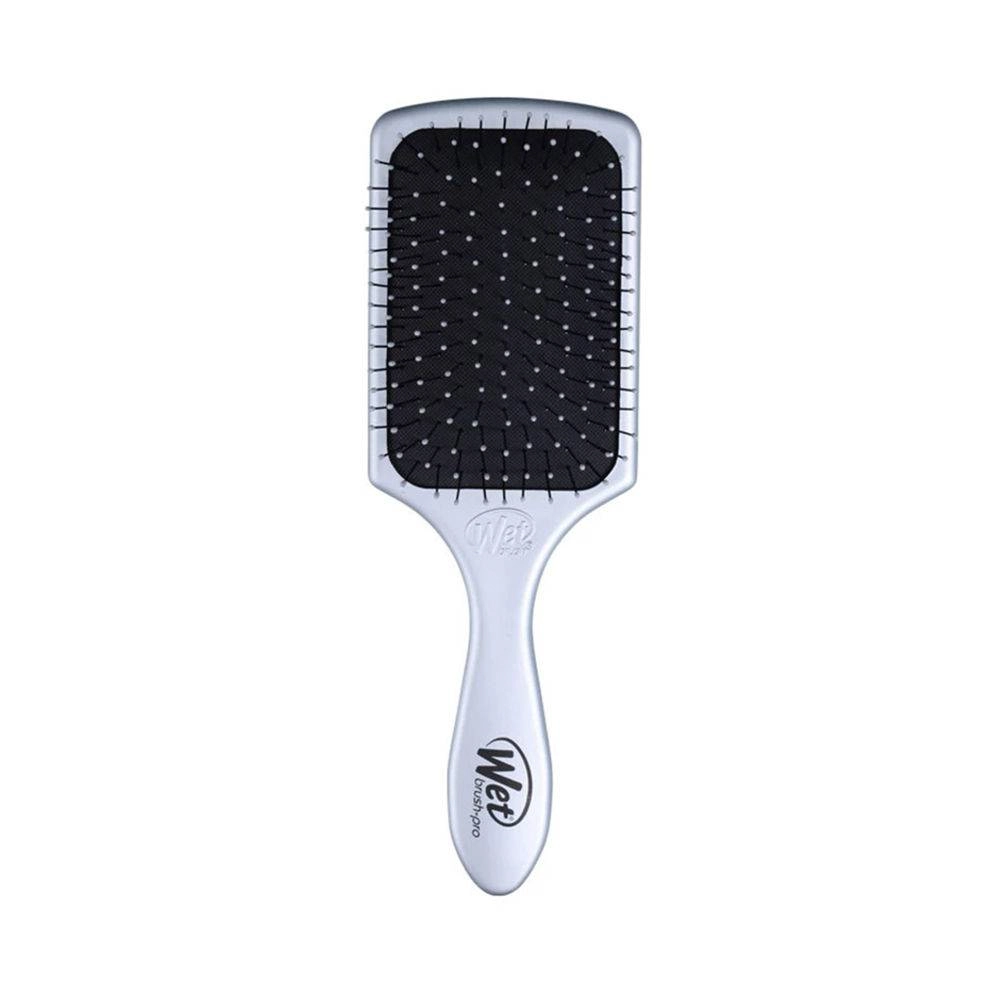 Escova De Cabelo Quadrada Prata Wet Brush