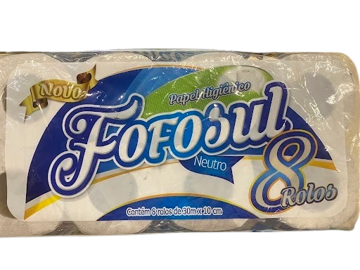 Papel Hig Fofosul F Simples 30m C/8