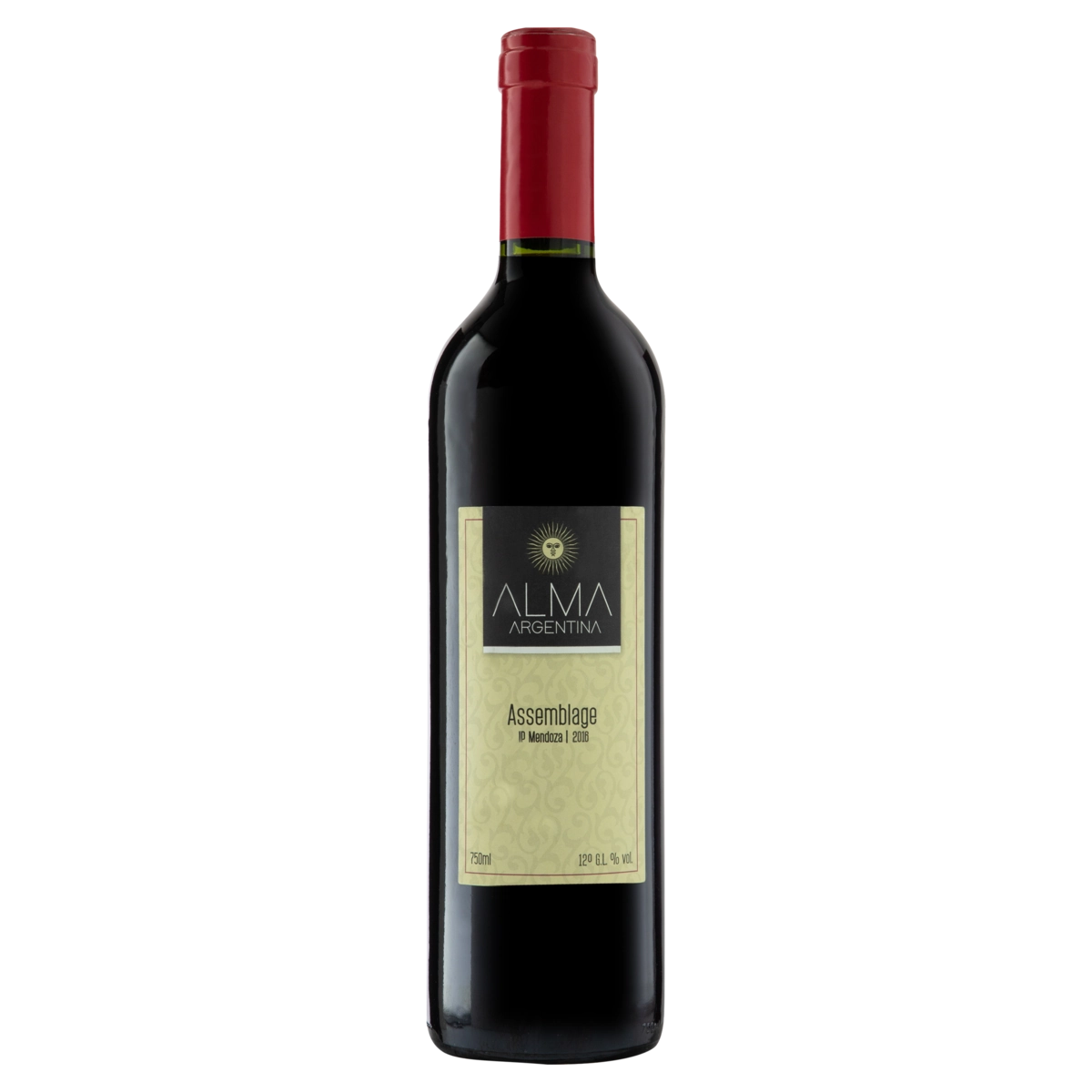 Vinho Argentino Tinto Assemblage Alma Argentina Mendoza Garrafa 750ml
