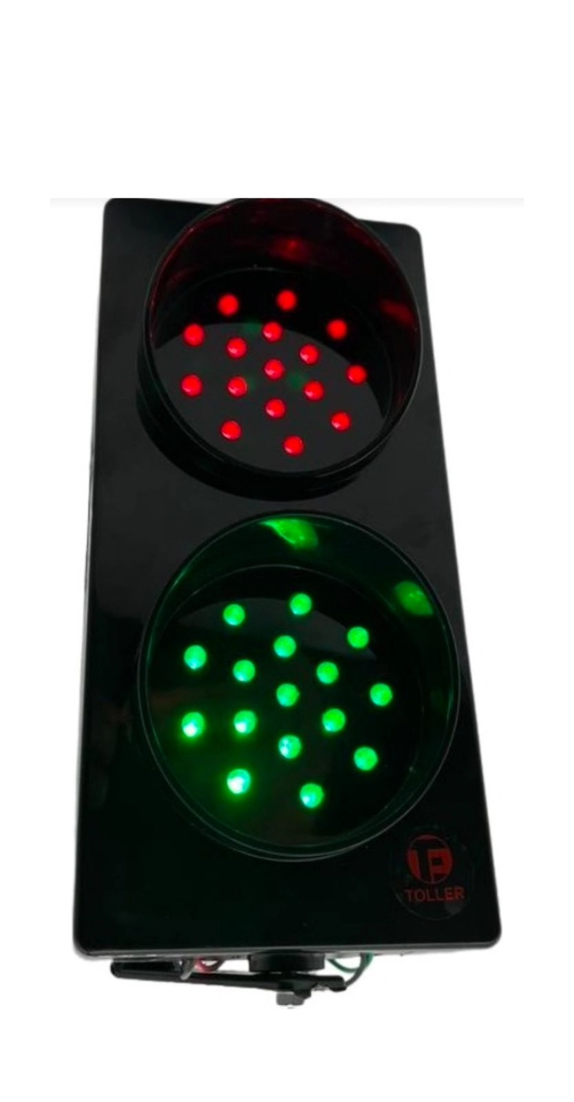 Sinalizador Toller Semaforo P Cancelas E Portões Leds 12v