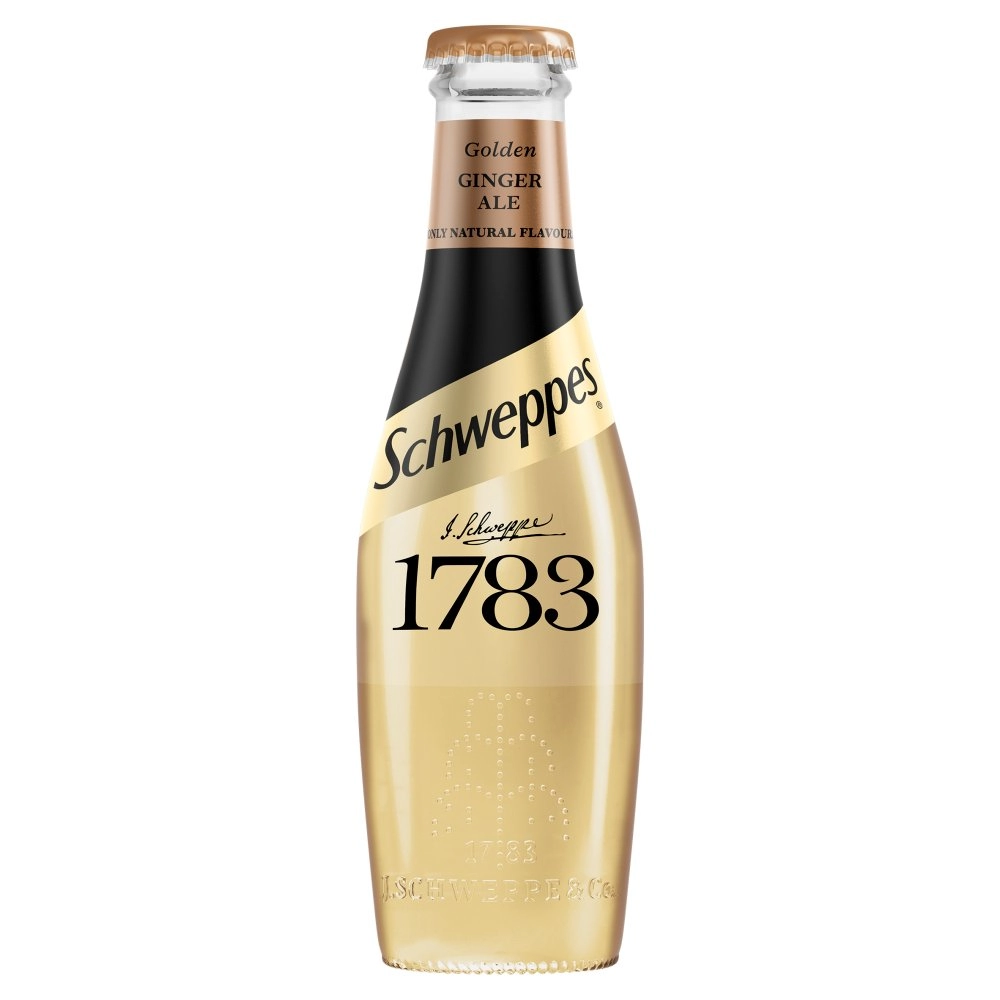 Refri Schweppes 1783 Golden Ginger Ale Gengibre 200ml