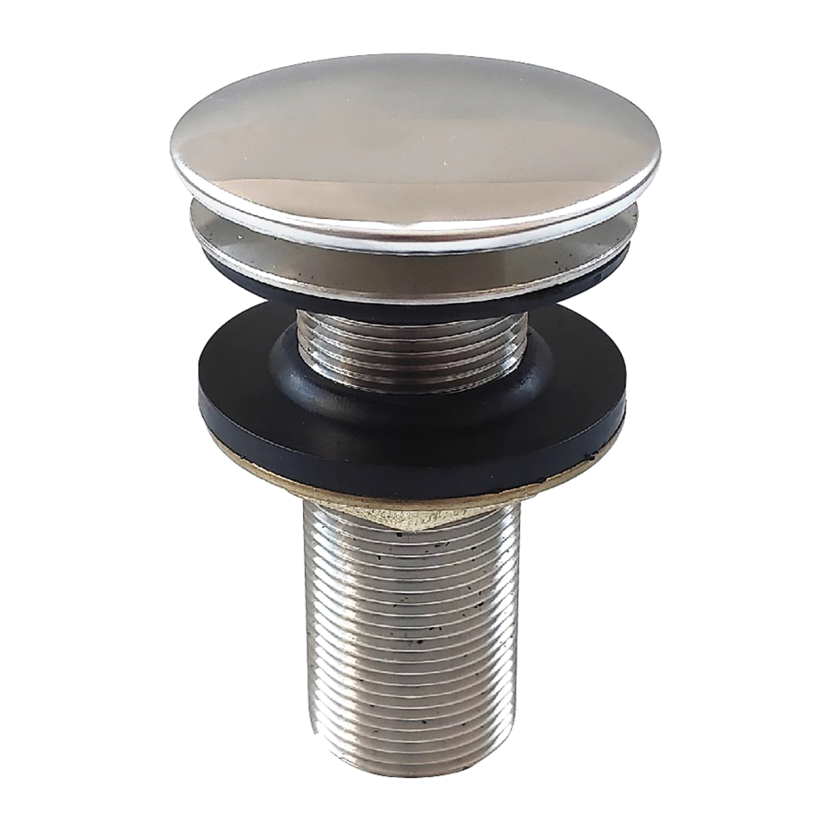 Valvula Click 7/8" Inox Banheiro Tampa Grande