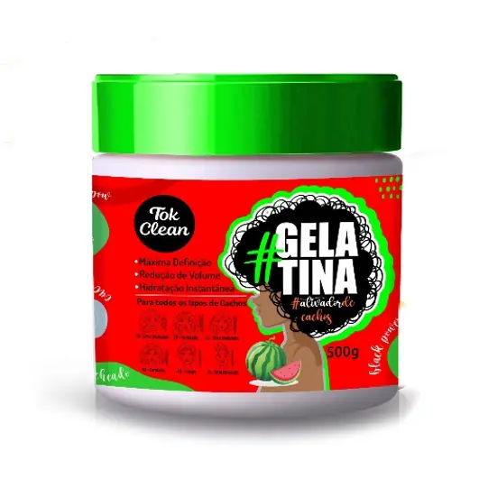 Gelatina Tok Clean 500g Ativador Cachos