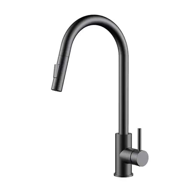 Misturador Monocomando Grafite Cozinha Gourmet Extensiva Classic – Kitbaco – Kclgr1040