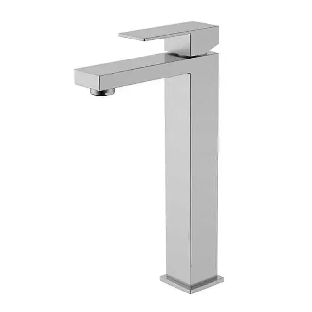 Misturador Monocomando Para Lavatório Bica Alta Cromado - Kitbaco - Kmm29cr