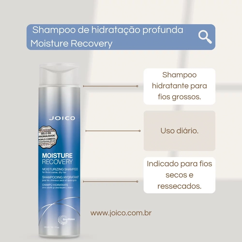 Shampoo 1000ml Moisture Recovery Joico