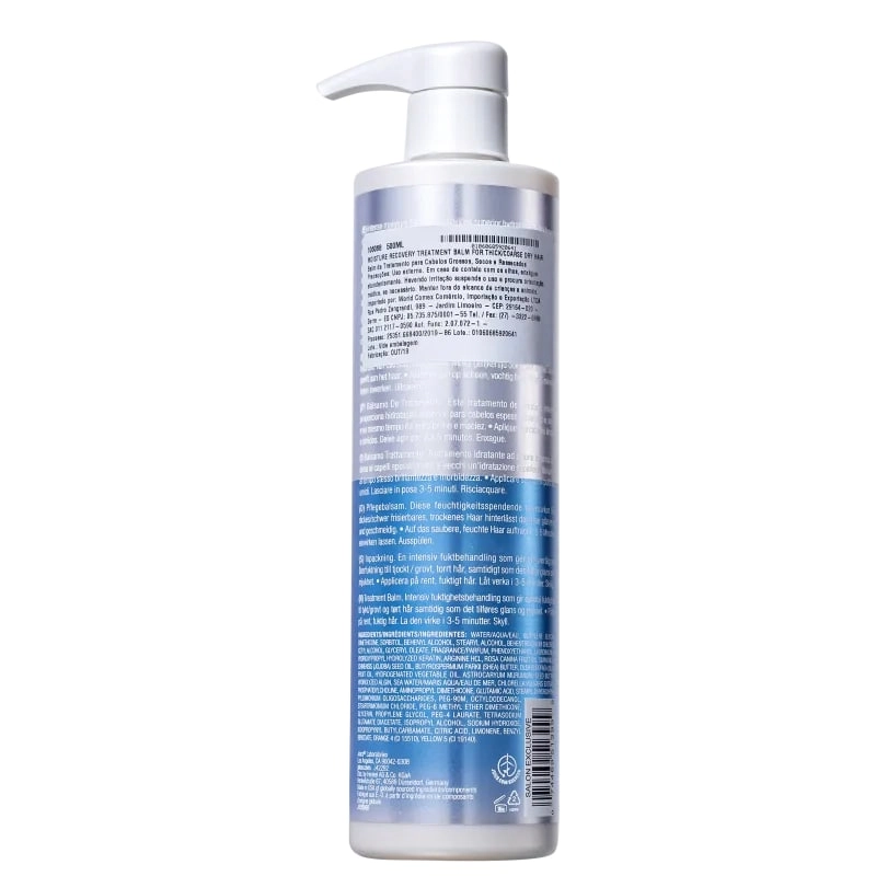 Máscara Joico Moisture Recovery Treatment Balm Smart Release 500 ml.